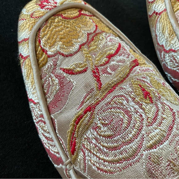 Nine West Xena Floral Tapestry Satin Flat Loafers, Women’s Sz 7.5M - Picture 8 of 9